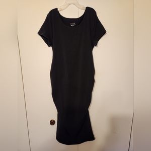 Isabel maternity body-con dress